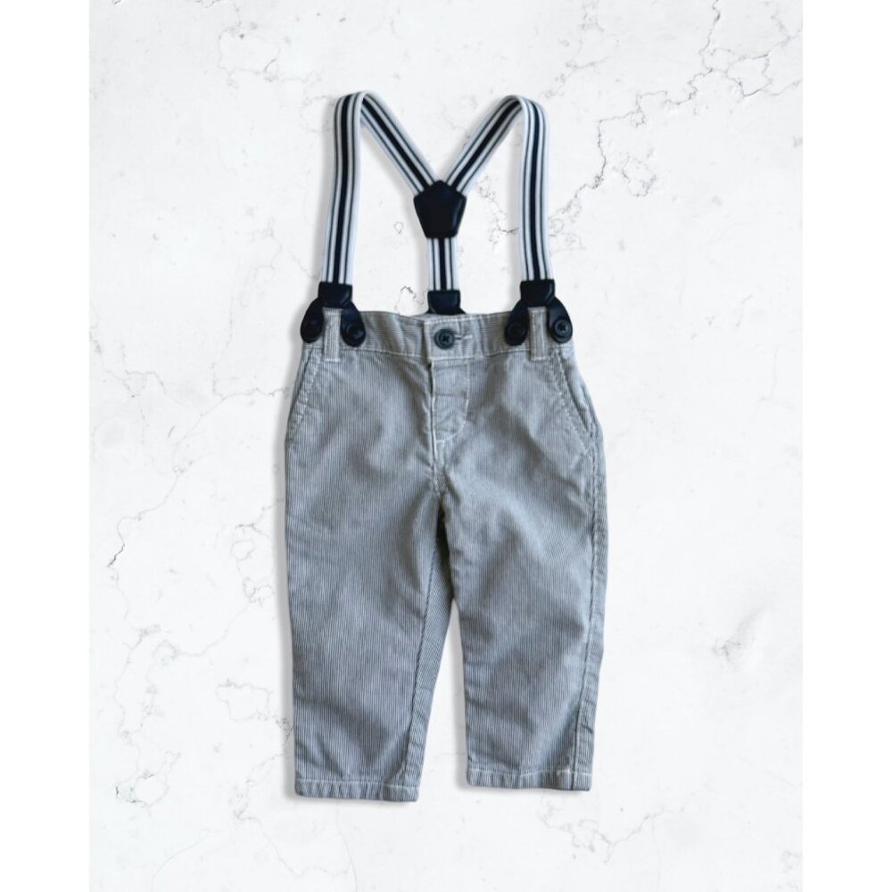 Koala Kids pants w/ suspenders - 3-6 months
